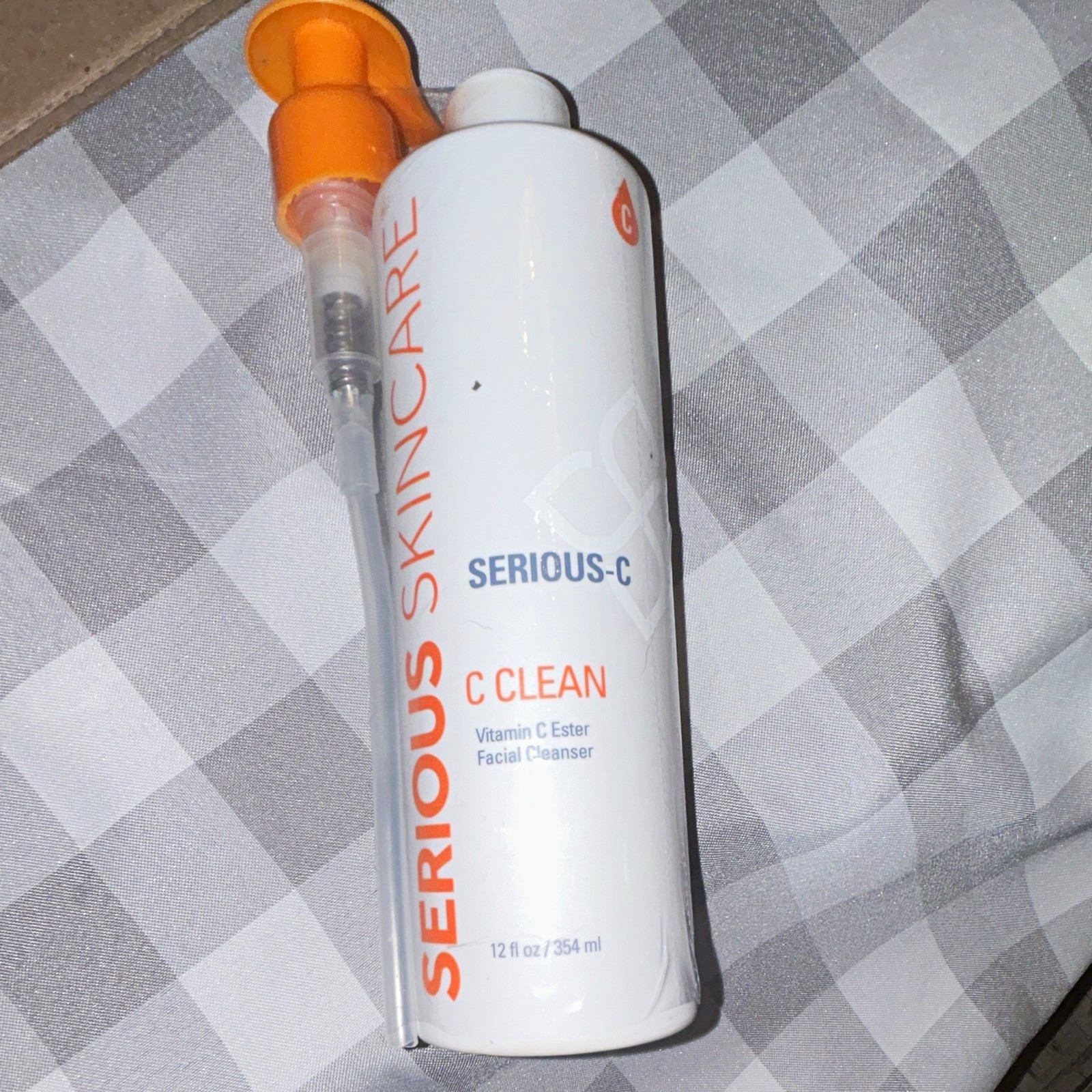 Serious Skincare Serious-C Vitamin C Ester Gel Facial Cleanser 12 fl oz