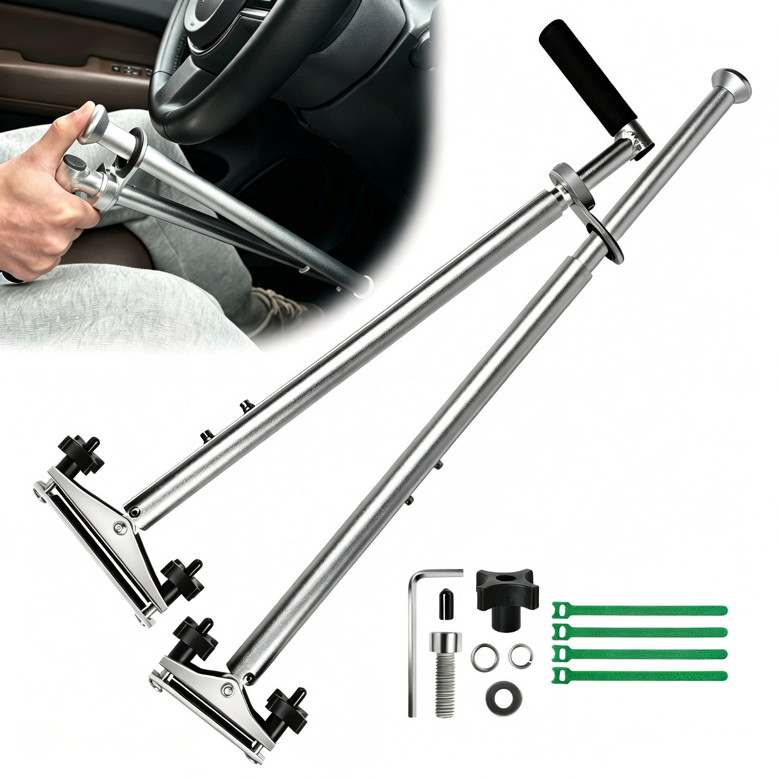 Handicap Hand Controls, Manual Brake Accelerator for Disabled Car Drivers
