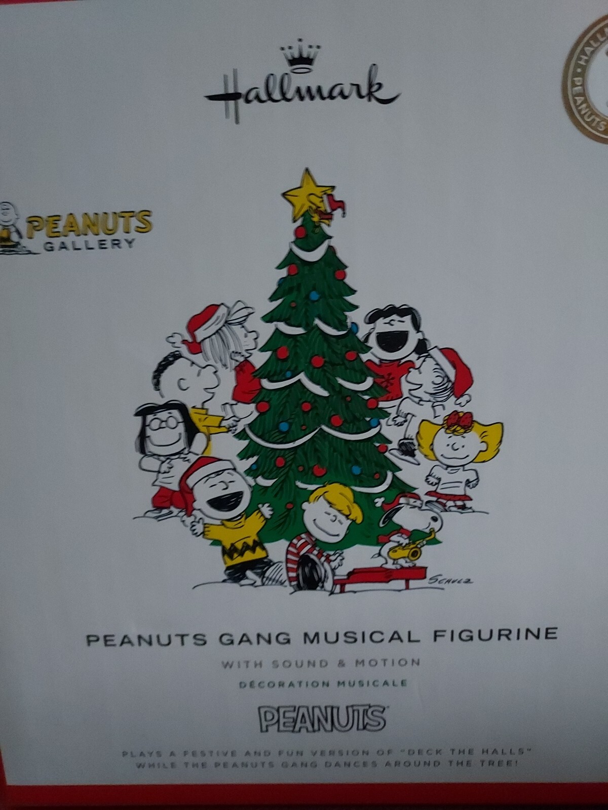 Hallmark 2022 Peanuts Gang Musical Figurine Sound Motion Christmas Tree Holiday Hallmark 2022 Peanuts Gang Musical Figurine Sound Motion Christmas Tree Holiday