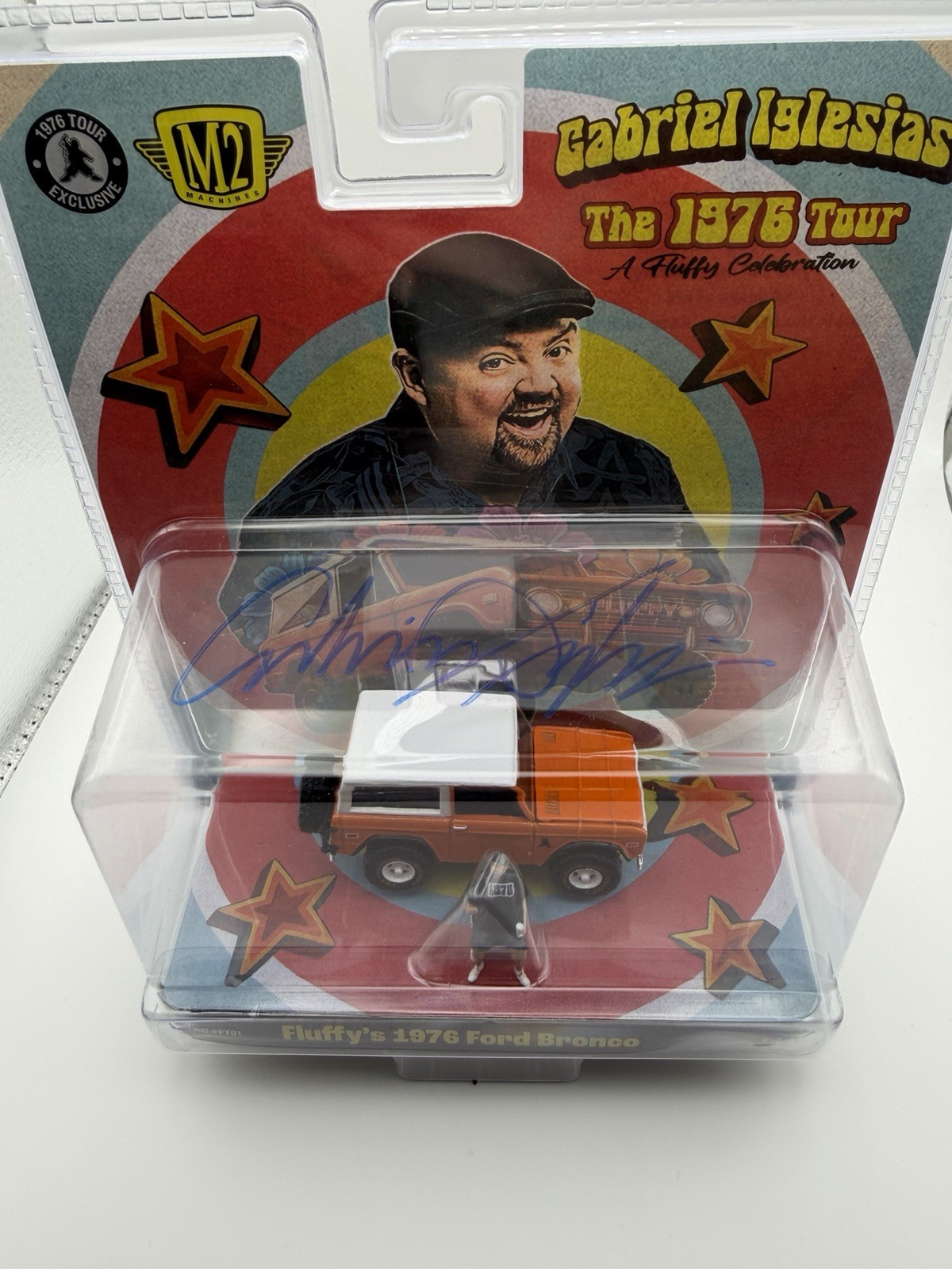 Gabriel Iglesias signed 1976 Tour 1:64 1976 Ford Bronco