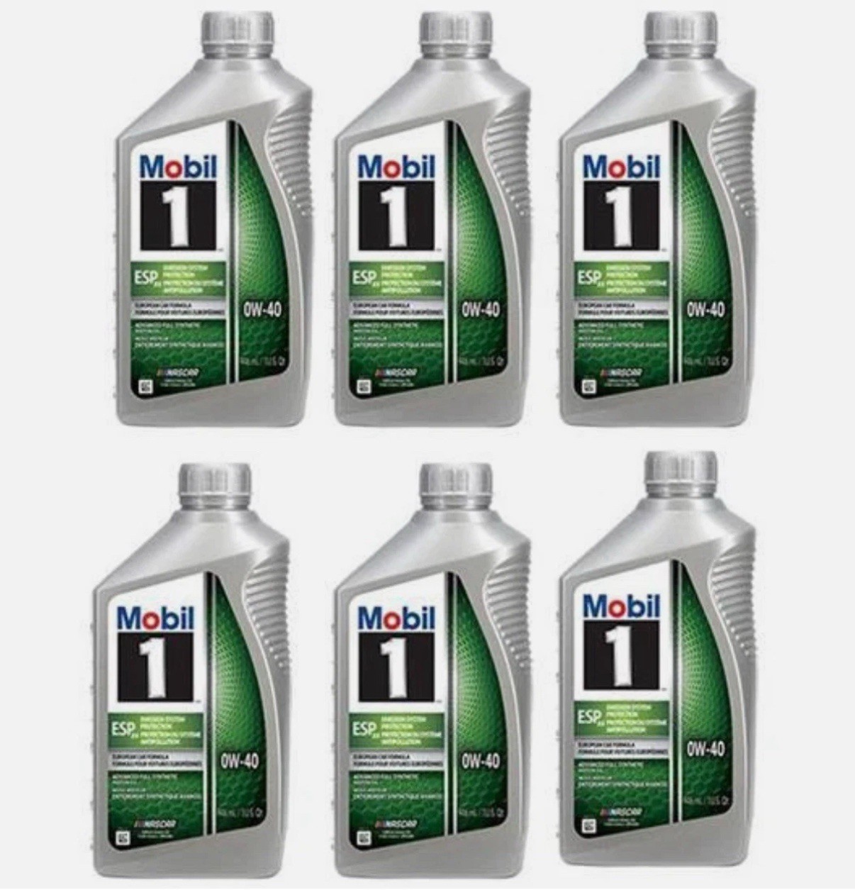 Mobil 1 127918 ESP X4 0W-40 Full Synthetic Motor Oil Case of 6 Quarts