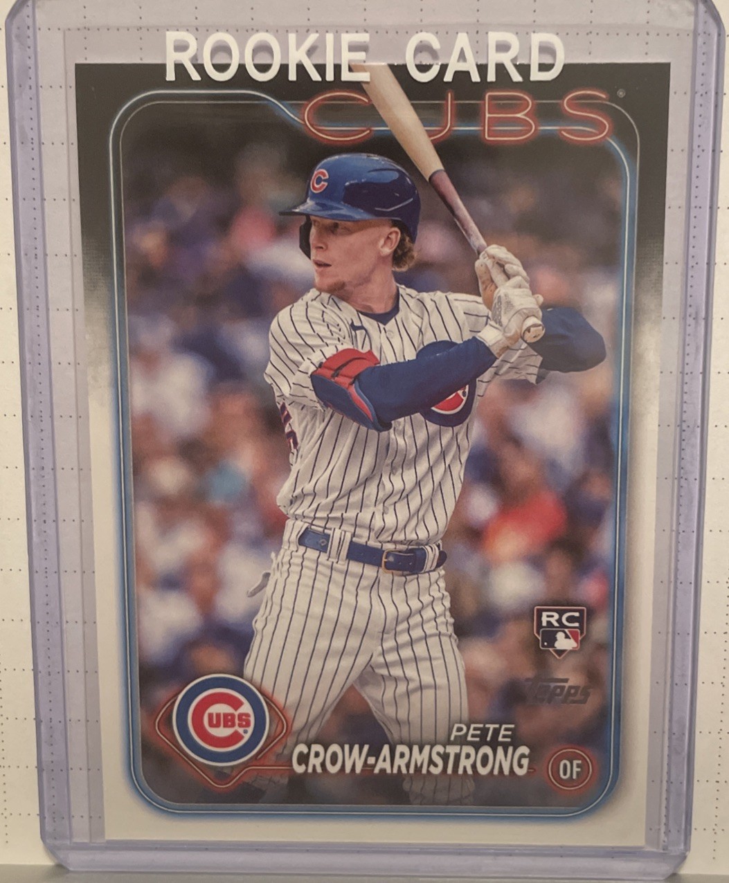 2024 Topps Series 2 - Pete Crow-Armstrong Rookie Card #407 (RC)