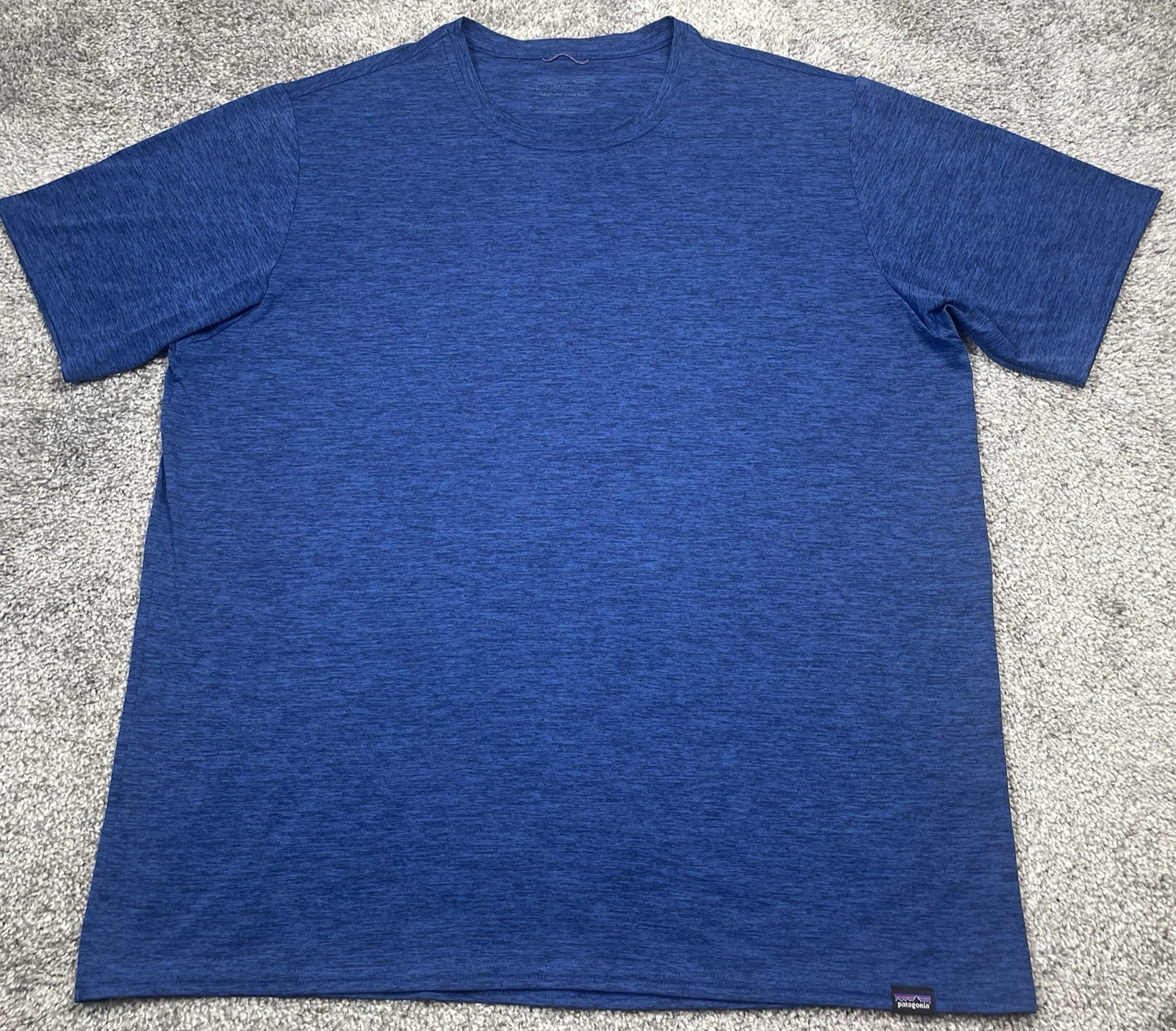 Patagonia Shirt Men\'s M Capilene Cool Daily Blue 50 UPF Moisture Wicking
