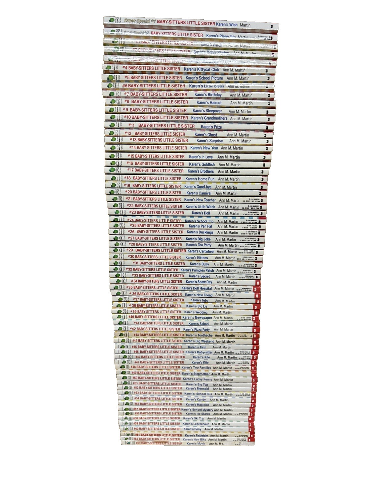 Baby-Sitters Little Sister Books 1-63 + Super Specials 1-2 First Print Lot 66 Baby-Sitters Little Sister Books 1-63 + Super Specials 1-2 First Print Lot 66