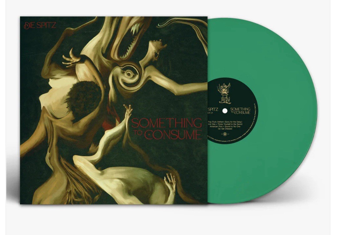 NEW Die Spitz Something To Consume Indie Exclusive Limited  Green Vinyl Sealed