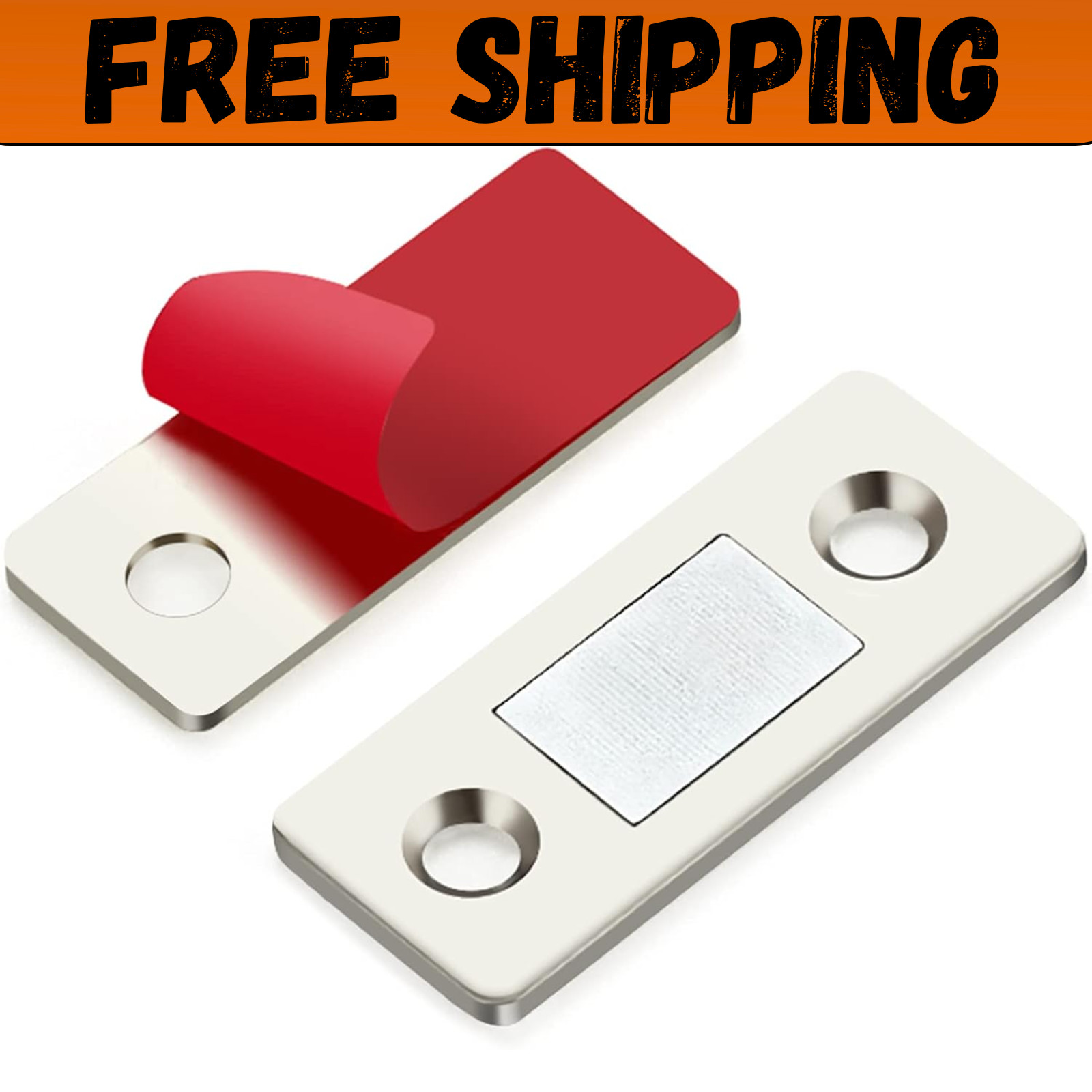 12 Pack Monkey Magnets Ultra-Thin Magnetic Plates Keep It All Shut AS-SEEN-ON-TV