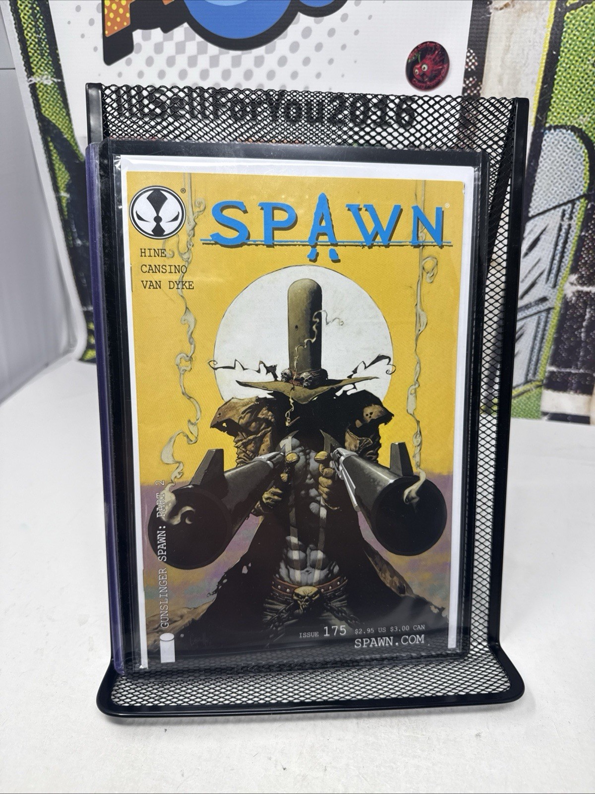 Spawn #175 2008 - 2nd Gunslinger Spawn Capullo Cover