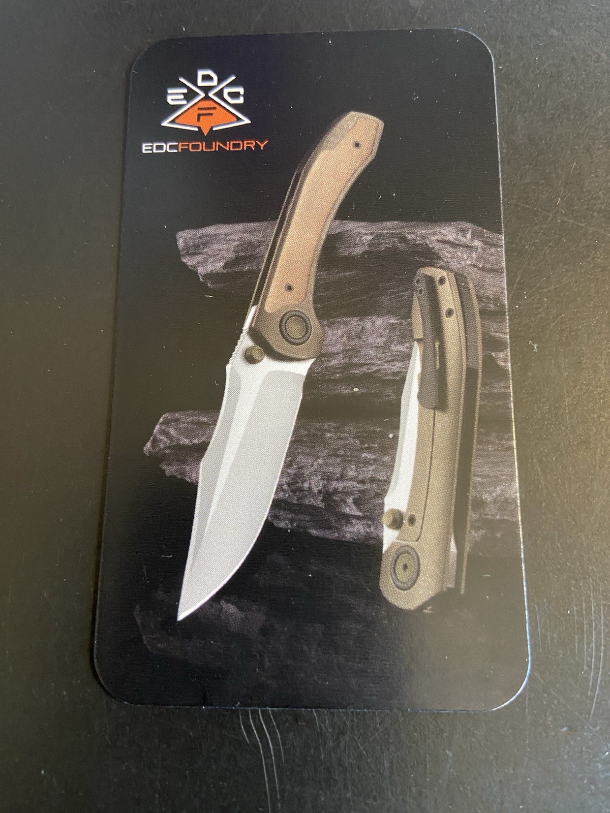 Brian Brown Knives Raptor v2 Natural Micarta Folding Knife 3.5 Brian Brown Knives Raptor v2 Natural Micarta Folding Knife 3.5