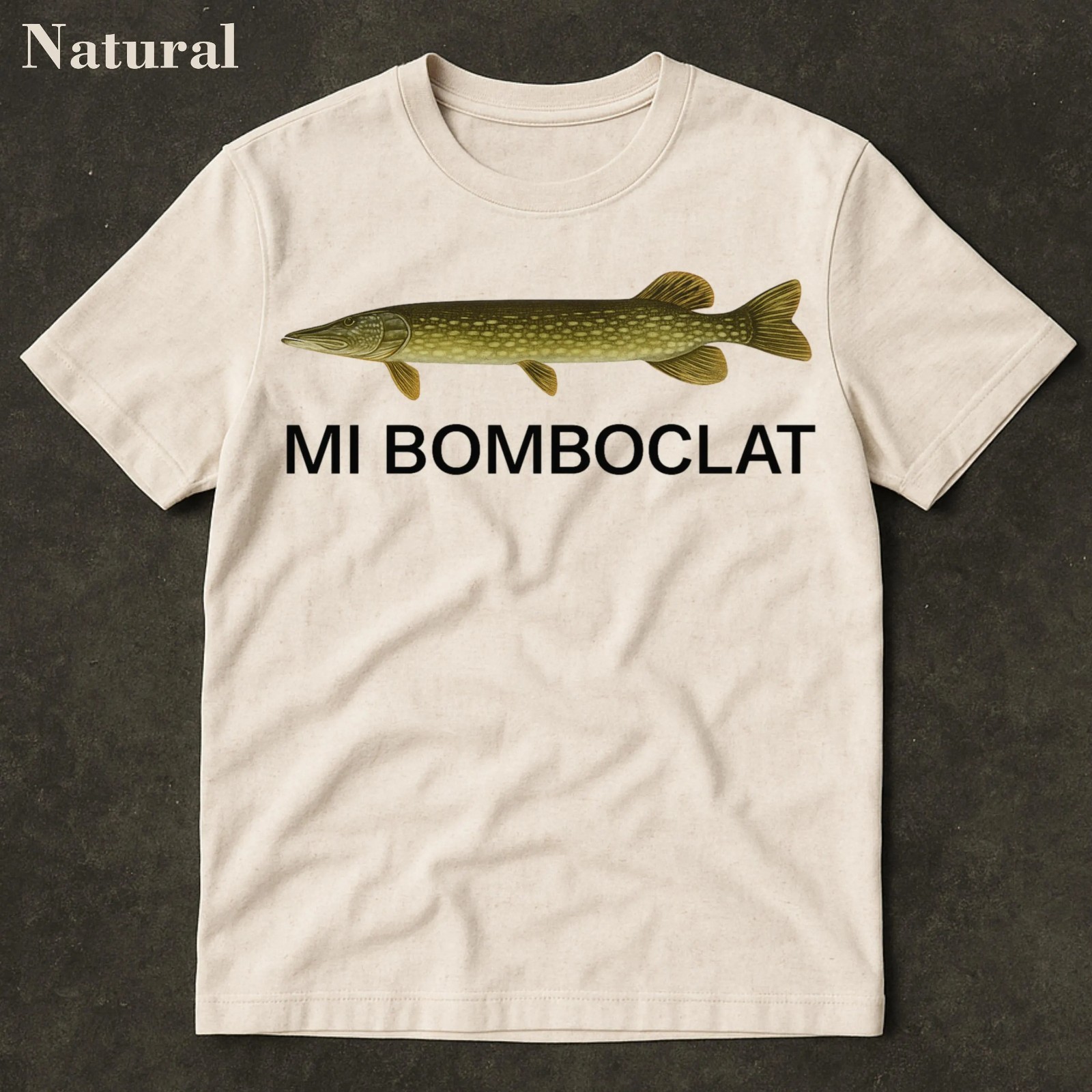 Mi Bomboclat Fish Meme Shirt Stupid Meme Shirt, Funny Meme Unisex T-Shirt