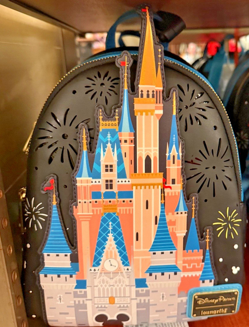 2026 Walt Disney World Castle Fireworks Loungefly Backpack Light Up Twinkle Bag 2026 Walt Disney World Castle Fireworks Loungefly Backpack Light Up Twinkle Bag