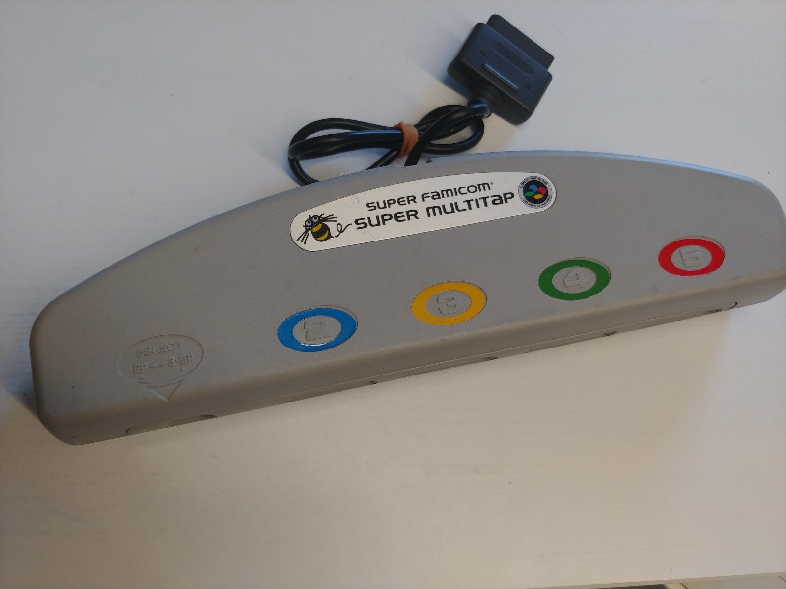 SNES Super Nintendo Hudson Soft Super Multitap Tested Working OEM Good Cond. SNES Super Nintendo Hudson Soft Super Multitap Tested Working OEM Good Cond.