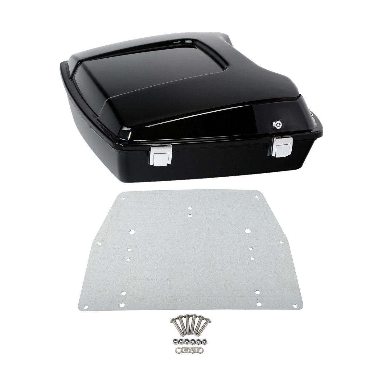 5.5\'\' Razor Trunk &Base Plate Fit For Harley Street Glide 97-13 US