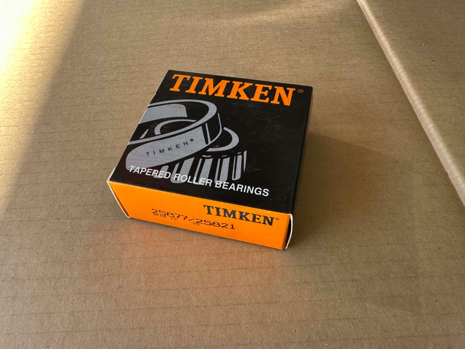 Timken 25877/25821 Single Row Taper Roller Bearing Cone & Cup 1-3/8
