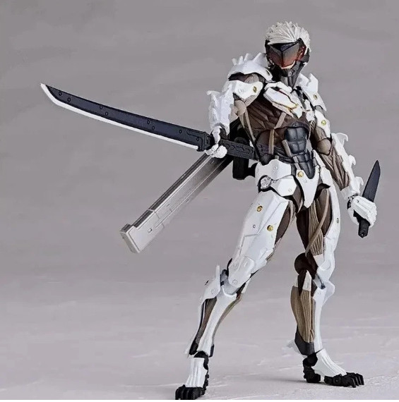 Kaiyodo The Ocedo Yamaguchi 140 Ex Metal Gear Mgs Raiden M Action Figure
