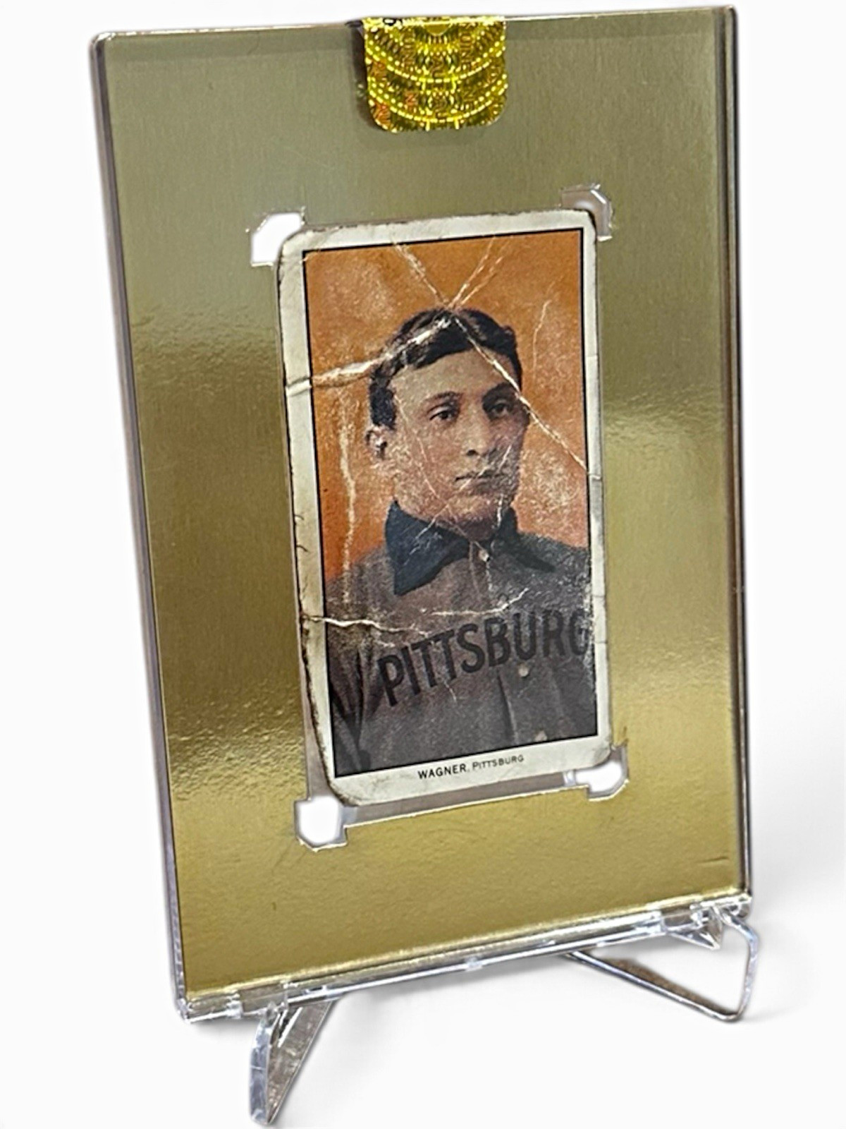 Honus Wagner - Pittsburg - Piedmont Cigarettes Tobacco Card