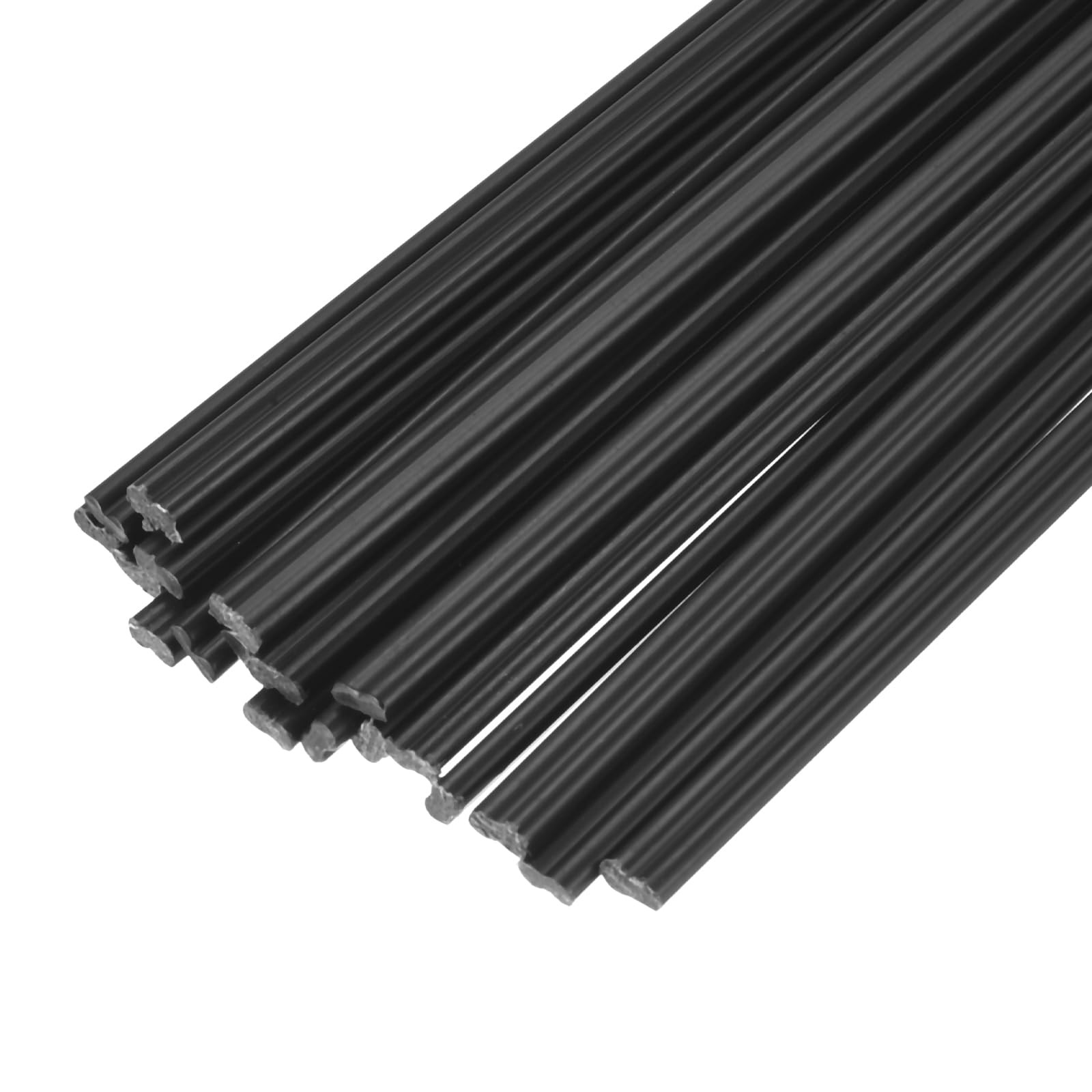 MECCANIXITY 20pcs 10 Inch Plastic Welding Rods ABS 10 Inch, Black MECCANIXITY 20pcs 10 Inch Plastic Welding Rods ABS 10 Inch, Black