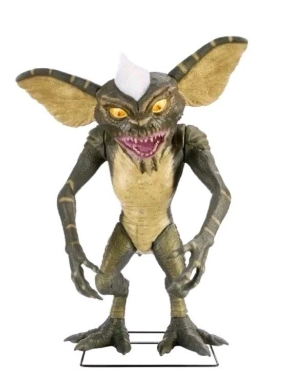 👻Gemmy Stripe Gremlin 3.5 ft LED Home Depot Halloween Animatronic 🎃 FAST SHIP