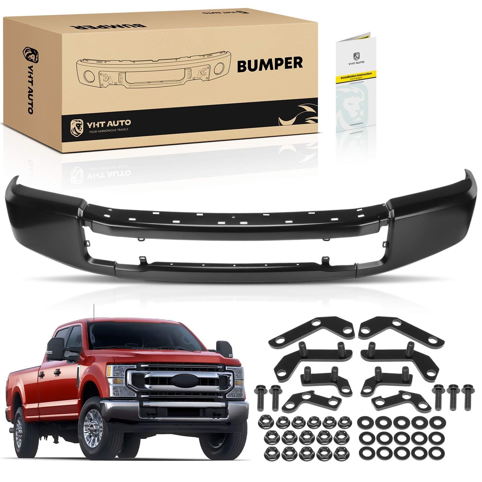 Front Bumper Face Bar for Ford, 3 Pcs suitable Not One