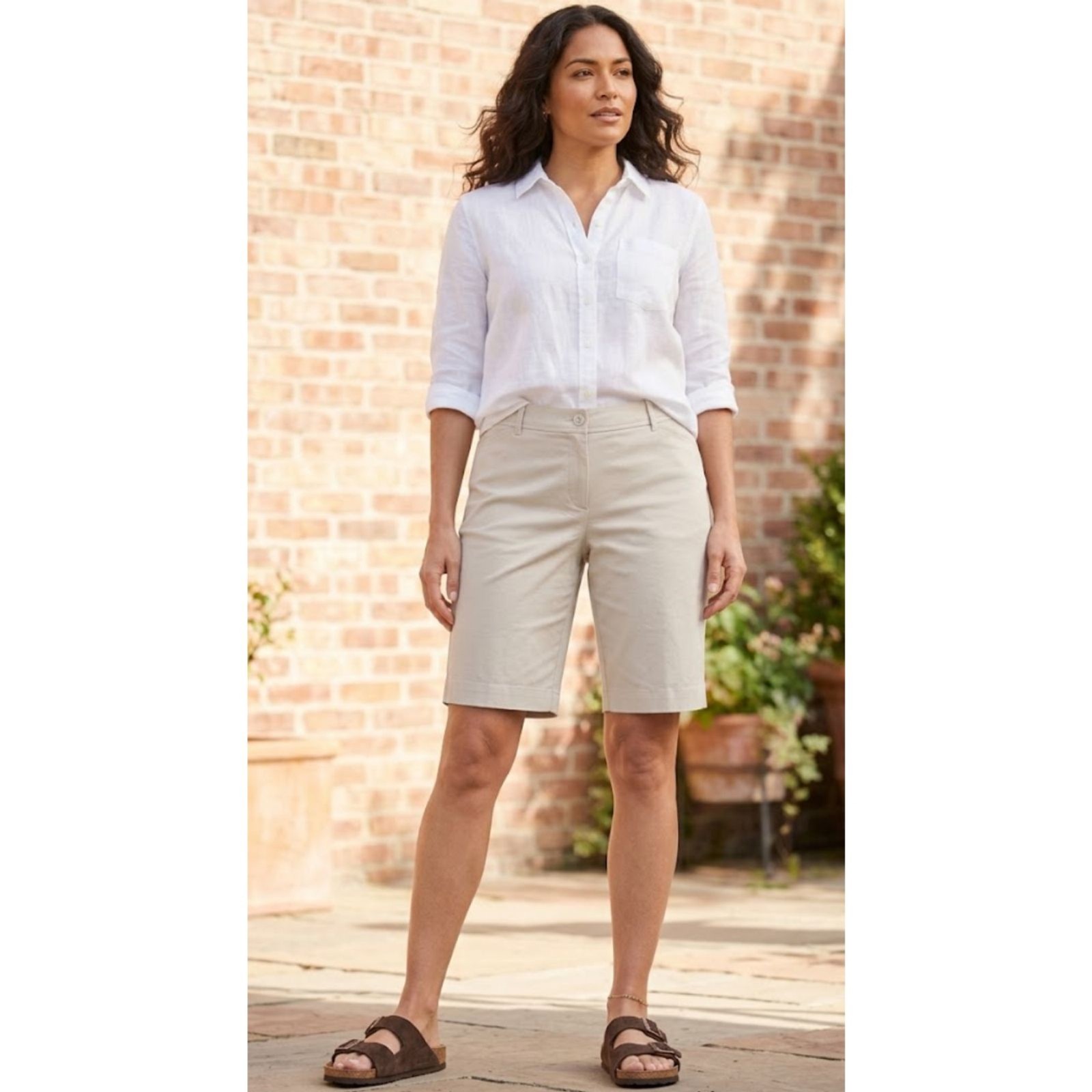 New Talbots Simply Flattering Bermuda Shorts Women\'s Size 14W New Talbots Simply Flattering Bermuda Shorts Women\'s Size 14W