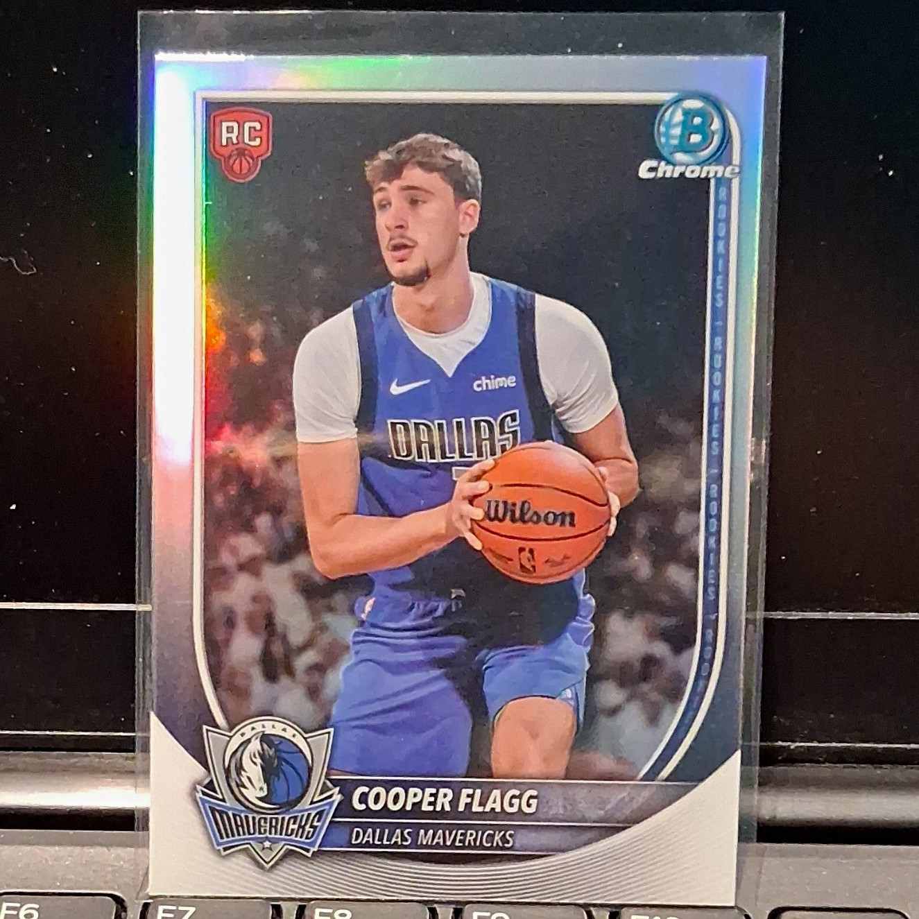 Topps 2024-25 Bowman Chrome U Bowman Briefing #BRR-1 Cooper Flagg RC Mavs