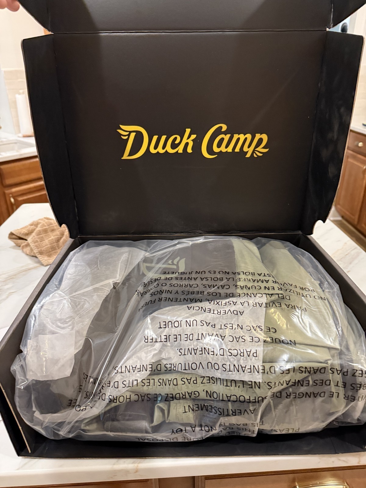 Duck Camp M's Zip Waders Moss/Raven (All Sizes) NEW ✨