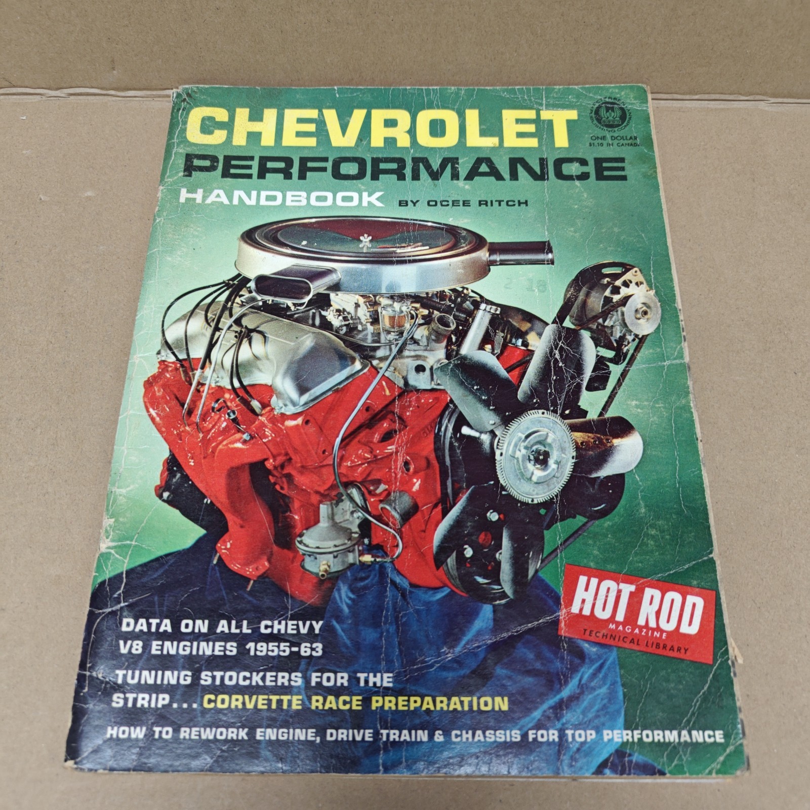 Auto Vintage 1963 Chevrolet Performance Handbook Hot Rod Magazine Ocee (4-5)
