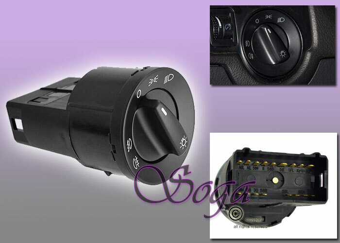 EURO HEAD LIGHT FOG LAMP SWITCH FOR 99-05 VW MK4 GOLF JETTA BEETLE US SELLER NEW EURO HEAD LIGHT FOG LAMP SWITCH FOR 99-05 VW MK4 GOLF JETTA BEETLE US SELLER NEW