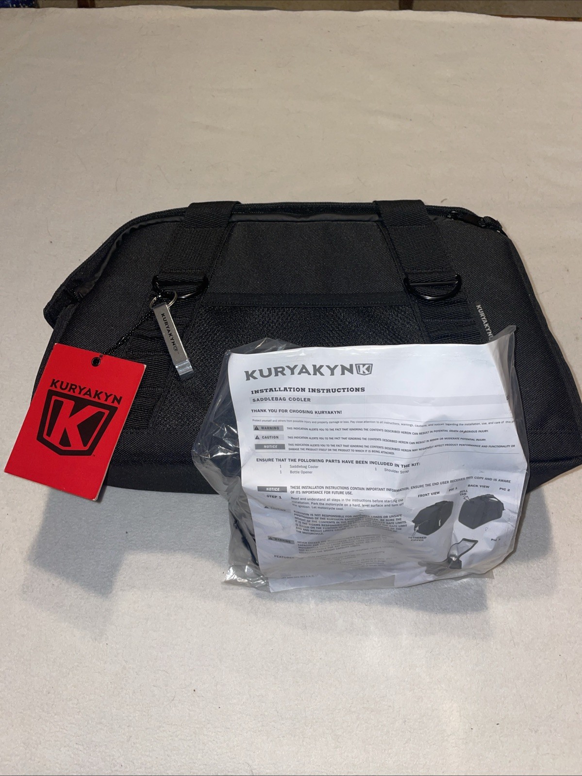 Kuryakyn Saddlebag Cooler Black