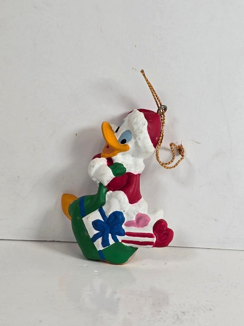 Vintage Donald Duck Christmas Ornament by Disney.