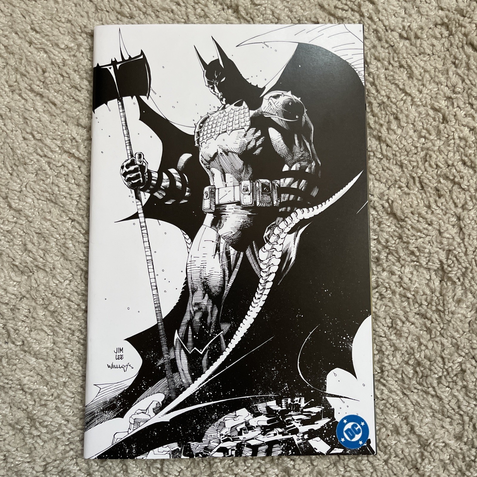 ABSOLUTE BATMAN #1 1:100 Ratio Variant Cover by Jim Lee NM/NM+ Unread Top loader