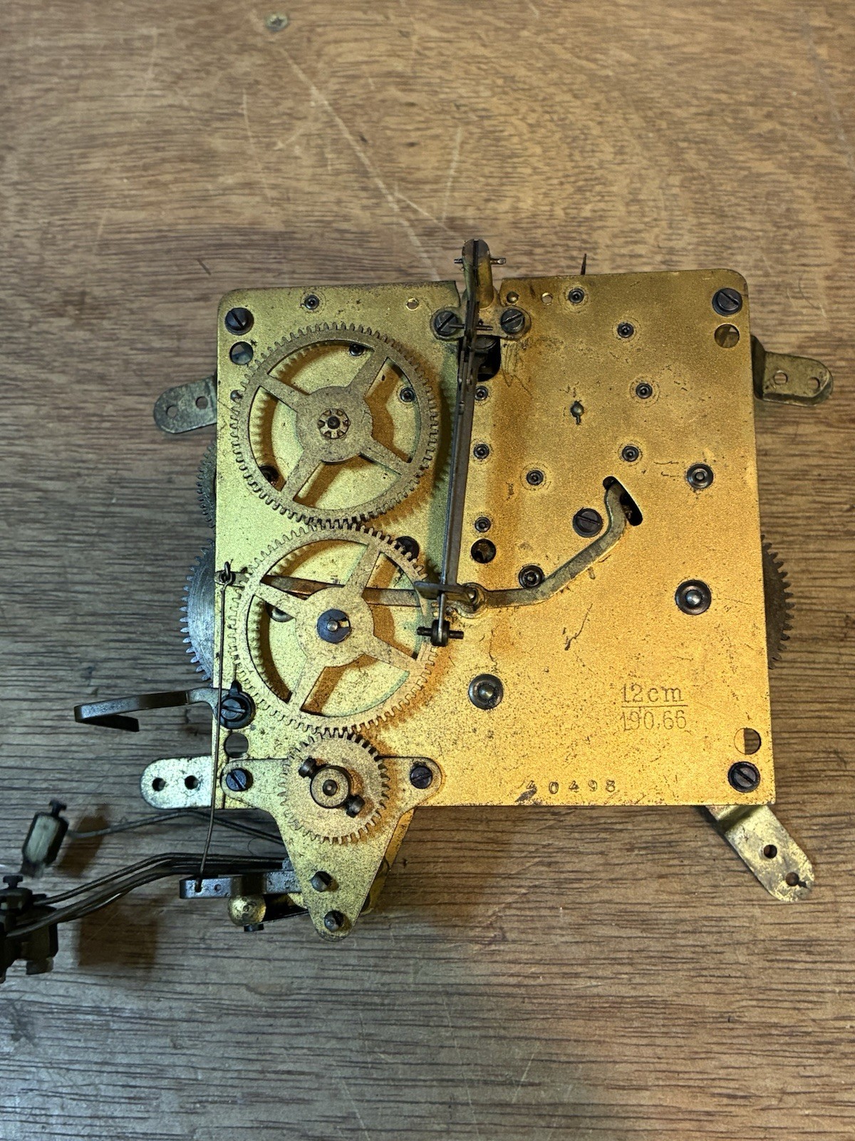 Vintage Westminster Chiming Clock Movement Spares or Repair. Vintage Westminster Chiming Clock Movement Spares or Repair.