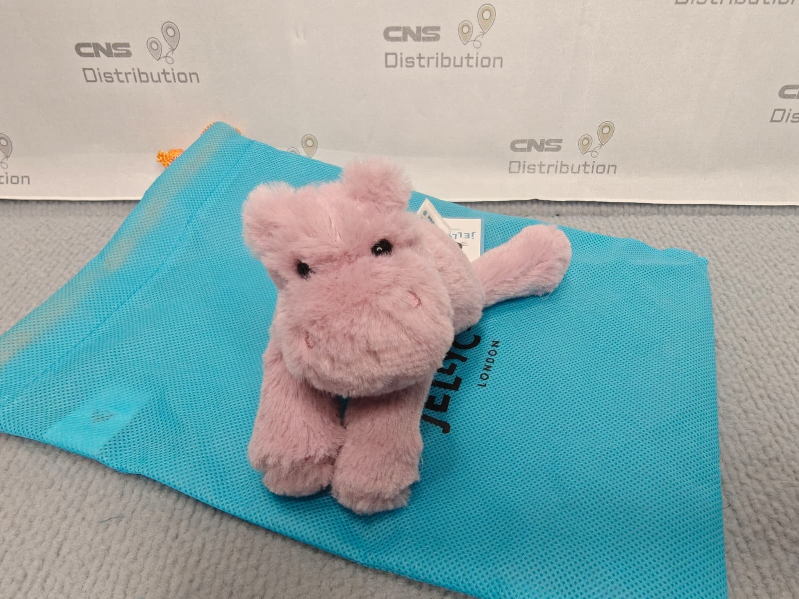 NEW US STOCK & SHIP JELLYCAT Tiny Smudge Hippo J4S