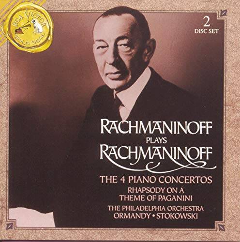 Rachmaninoff Plays Rachmaninoff: The 4 Piano Concertos - Audio CD - GOOD