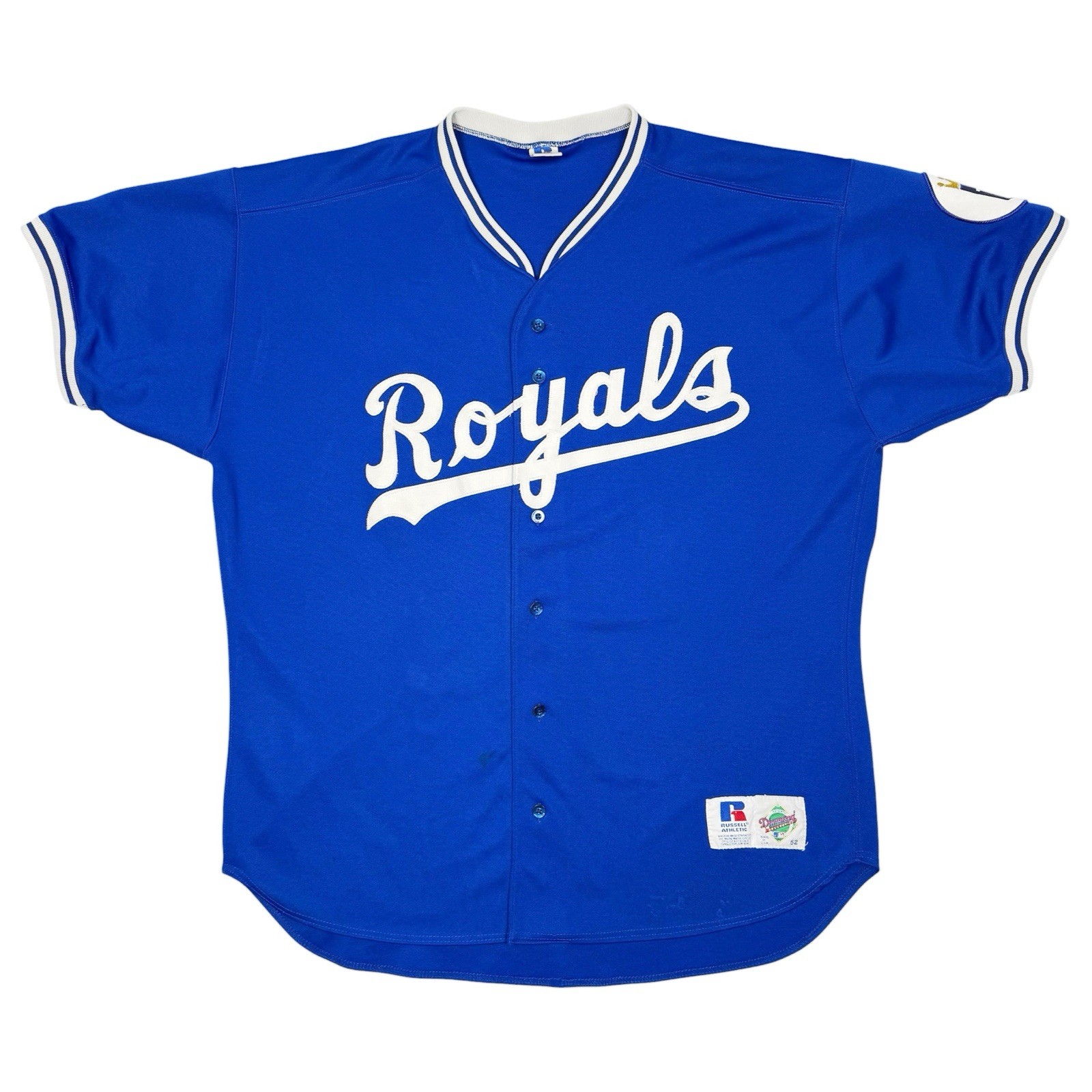 Vtg Rare 1994 Kansas City Royals Russell Athletic Authentic Jersey Size 52 XXL Vtg Rare 1994 Kansas City Royals Russell Athletic Authentic Jersey Size 52 XXL