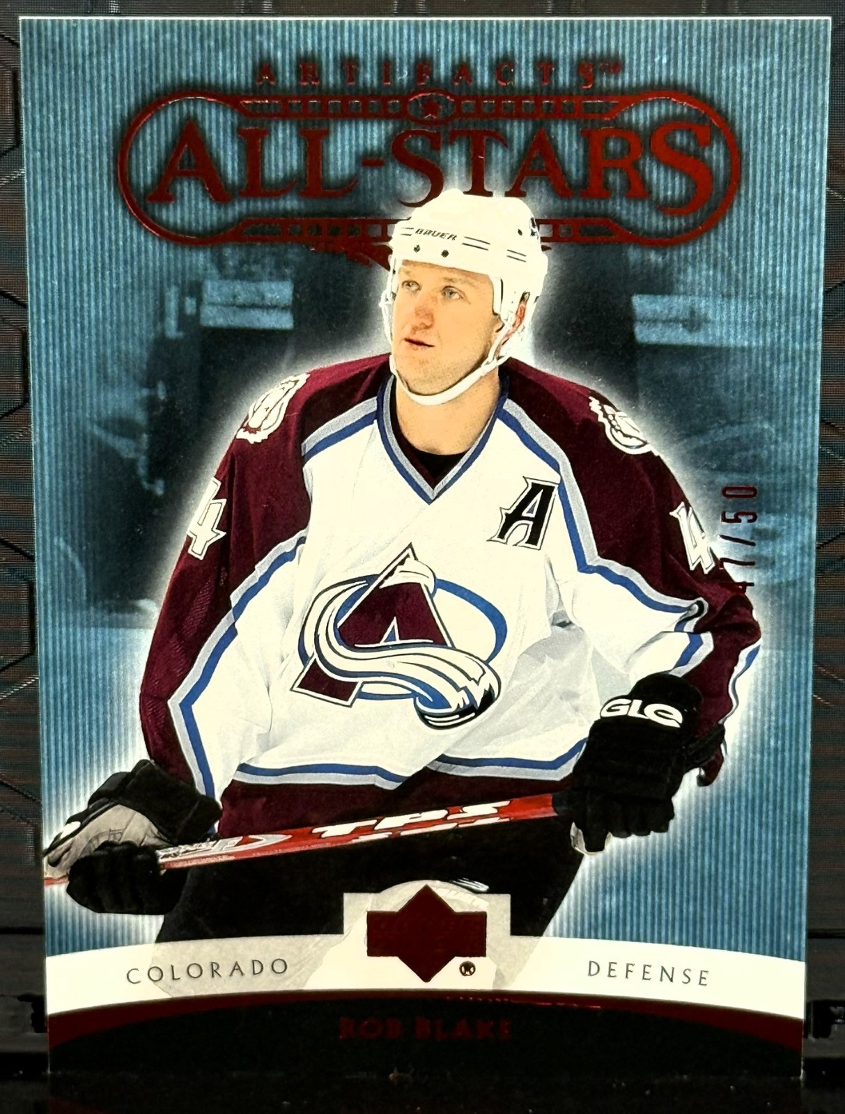 2005-06 Upper Deck Artifacts All-Stars #159Rob Blake Red #47/50 Avalanche RARE