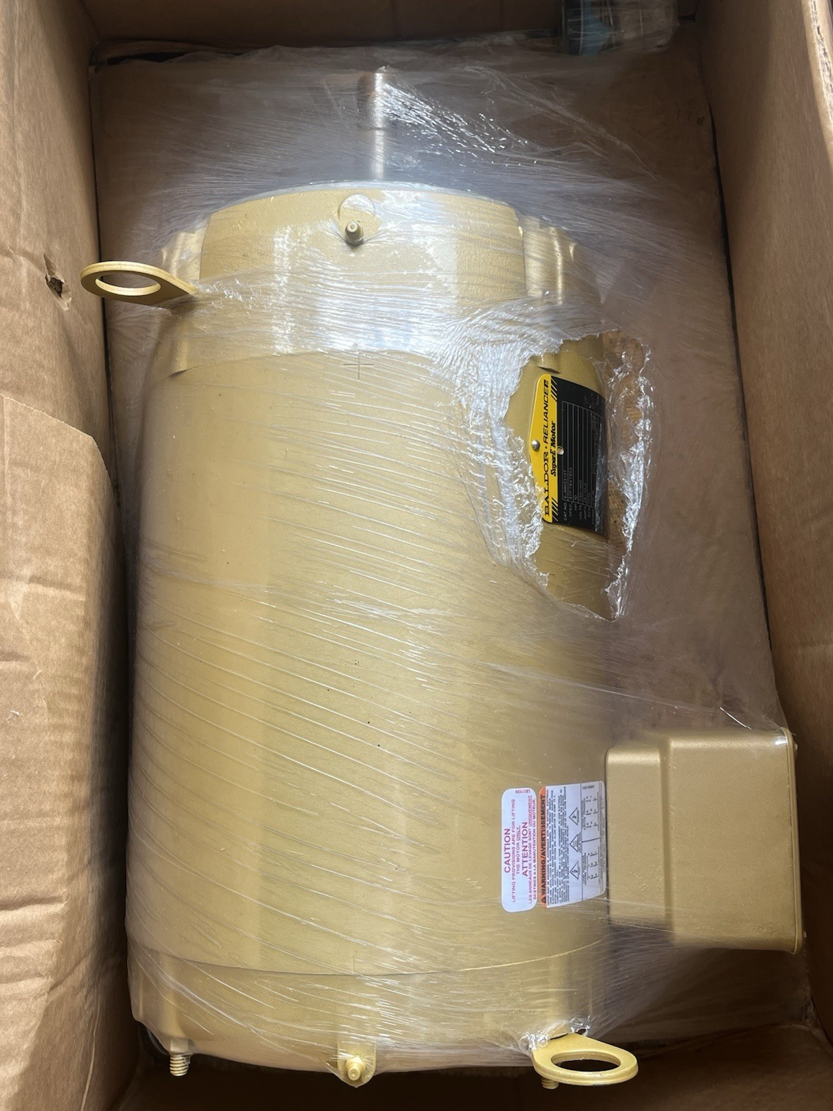 New Baldor Super-E Electric Motor 10HP 1770RPM 215TC 3PH 230/460V