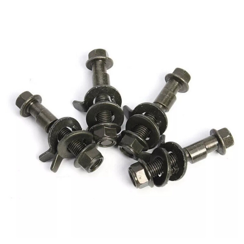 10.9 Intensity Steel Auto Car Four Wheel Alignment Adjustable Camber Bolts 4Pcs 