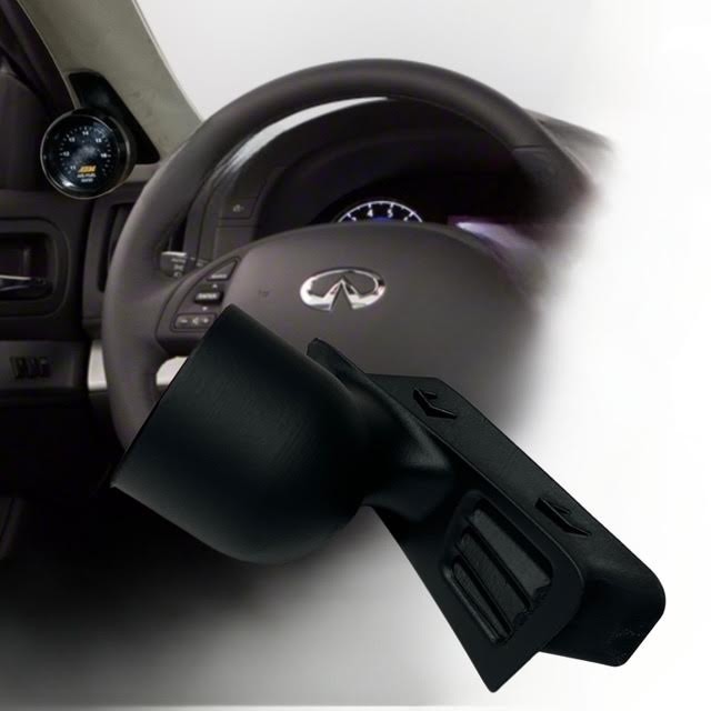 Fit 08 12 For Infiniti G25 G37 SEDANLeft Side Pillar 52mm Single Gauge Pod Mount