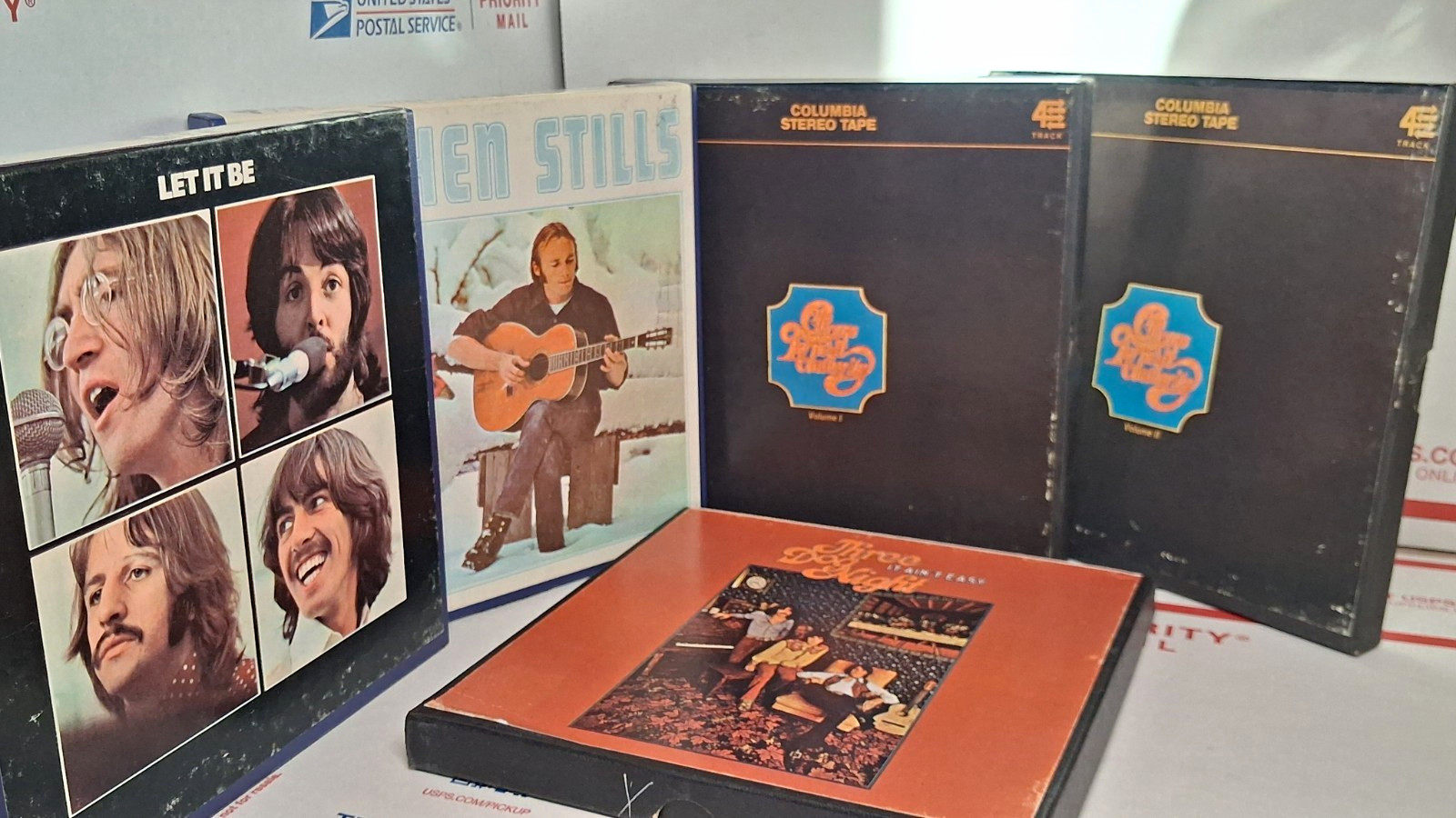 Reel-to-Reel Tape lot, classic rock/folk Let It Be 7.5inch Reel-to-Reel Tape lot, classic rock/folk Let It Be 7.5inch