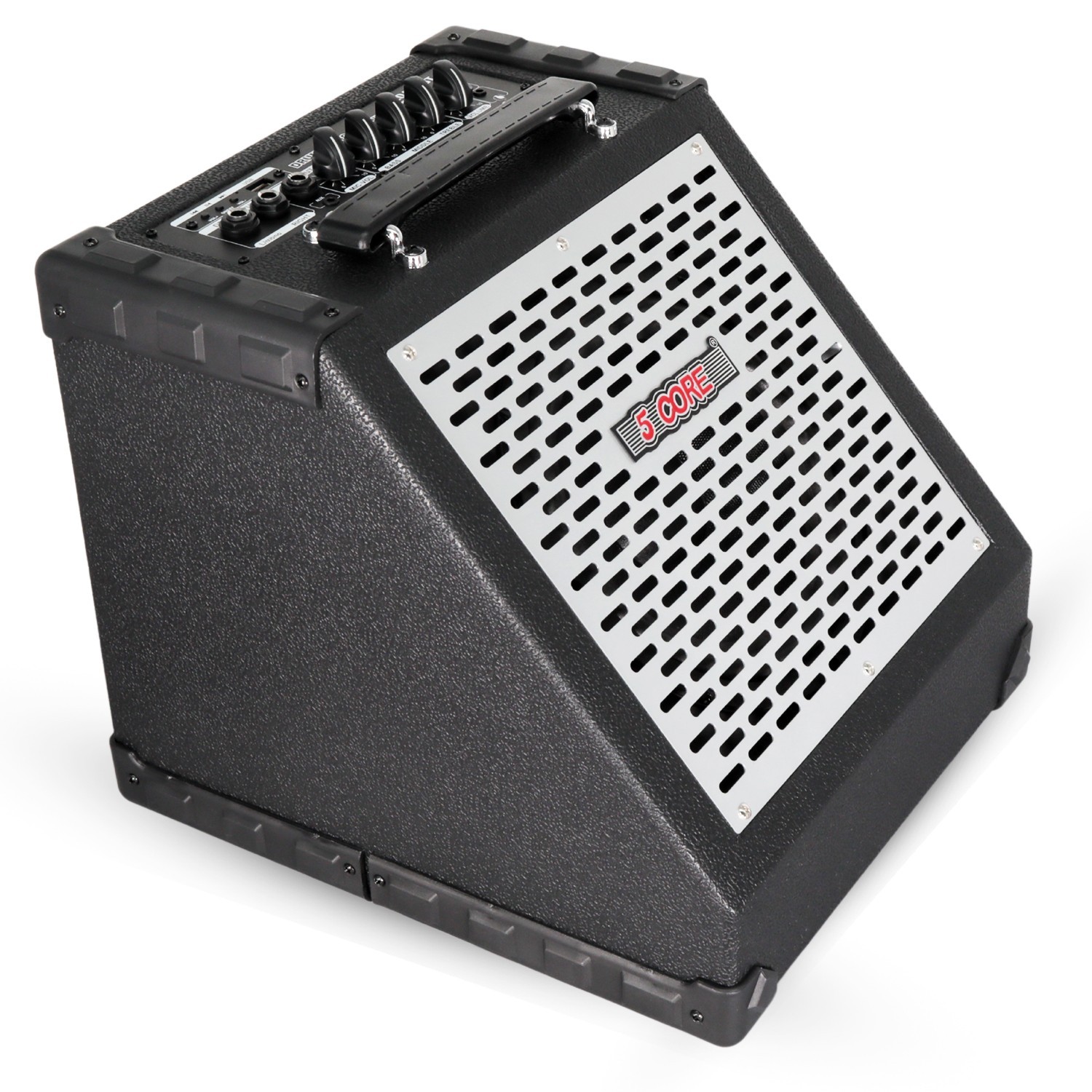 5 Core Electric Drum Amp 80W Bluetooth Drumming Amp w 8” Speaker w 3 Band EQ
