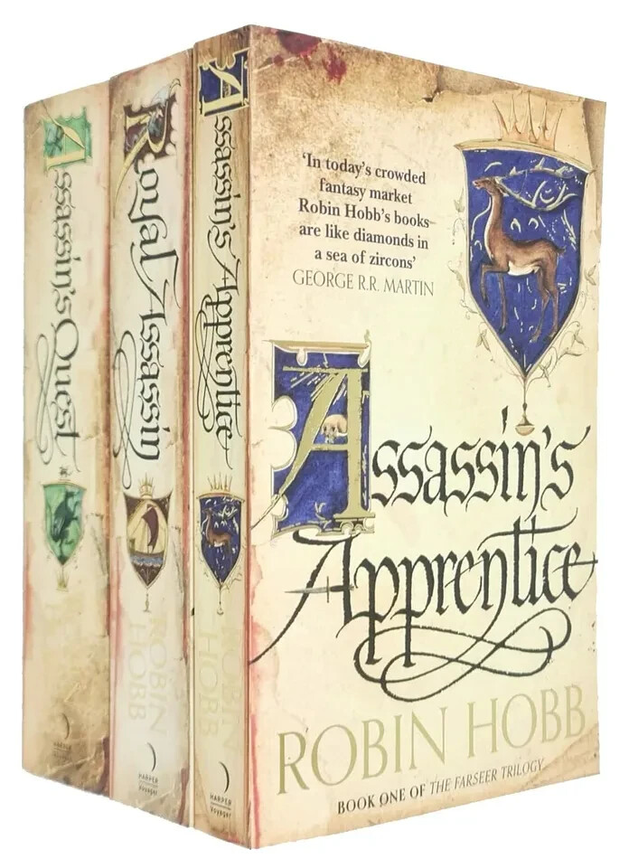 The Farseer Trilogy Collection 3 Books Set By Robin Hobb (Assassin\'s Apprentice The Farseer Trilogy Collection 3 Books Set By Robin Hobb (Assassin\'s Apprentice