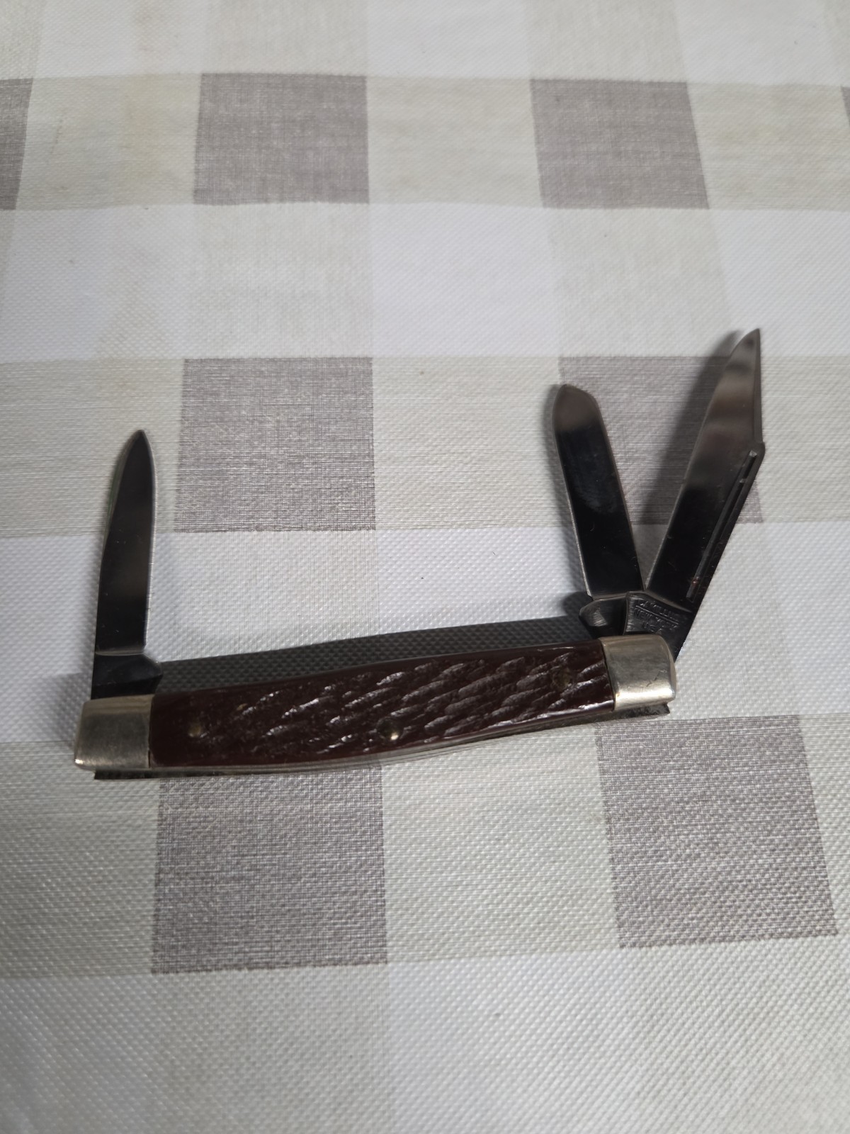 Vtg CAMILLUS NE YORK  USA  3 Blade Pocket Knife 