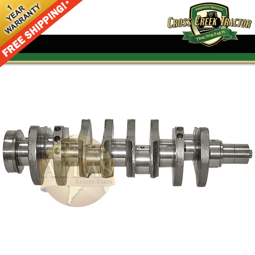 CRANKSHAFT46 Crankshaft JD 4.5 Power Tech For John Deere Tractors 5410 5510+