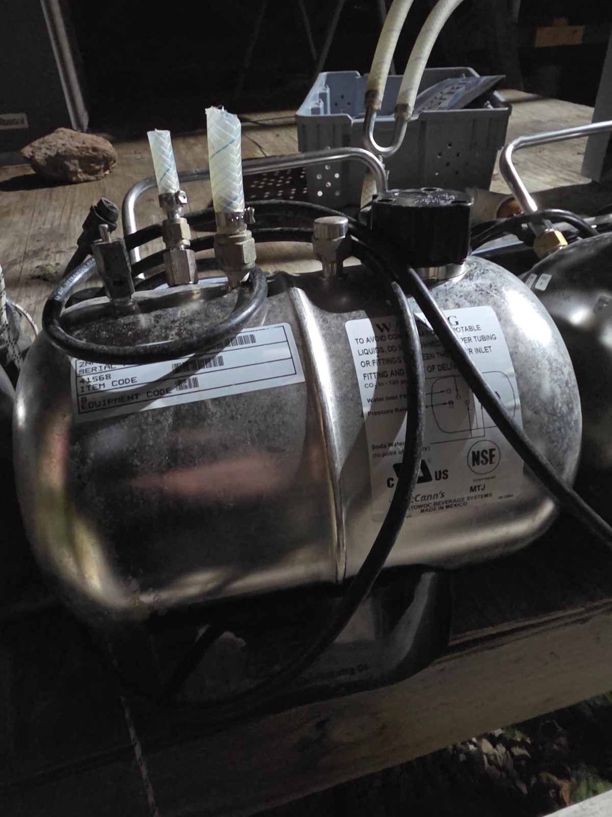 Used McCann's MTJ Carbonator Pump Model E400397 for Soda Fountains
