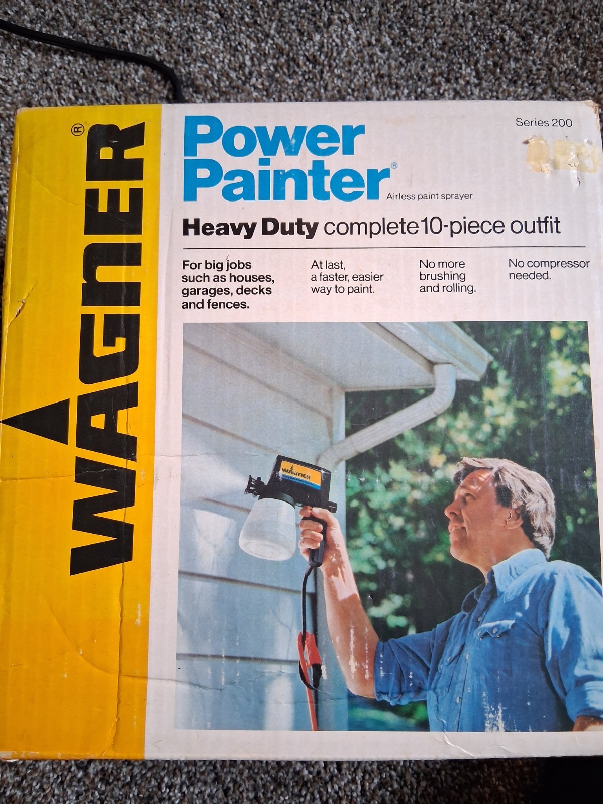 Vintage Wagner Power Painter Series 200 Heavy Duty 10-Piece Outfit #1303 Vintage Wagner Power Painter Series 200 Heavy Duty 10-Piece Outfit #1303