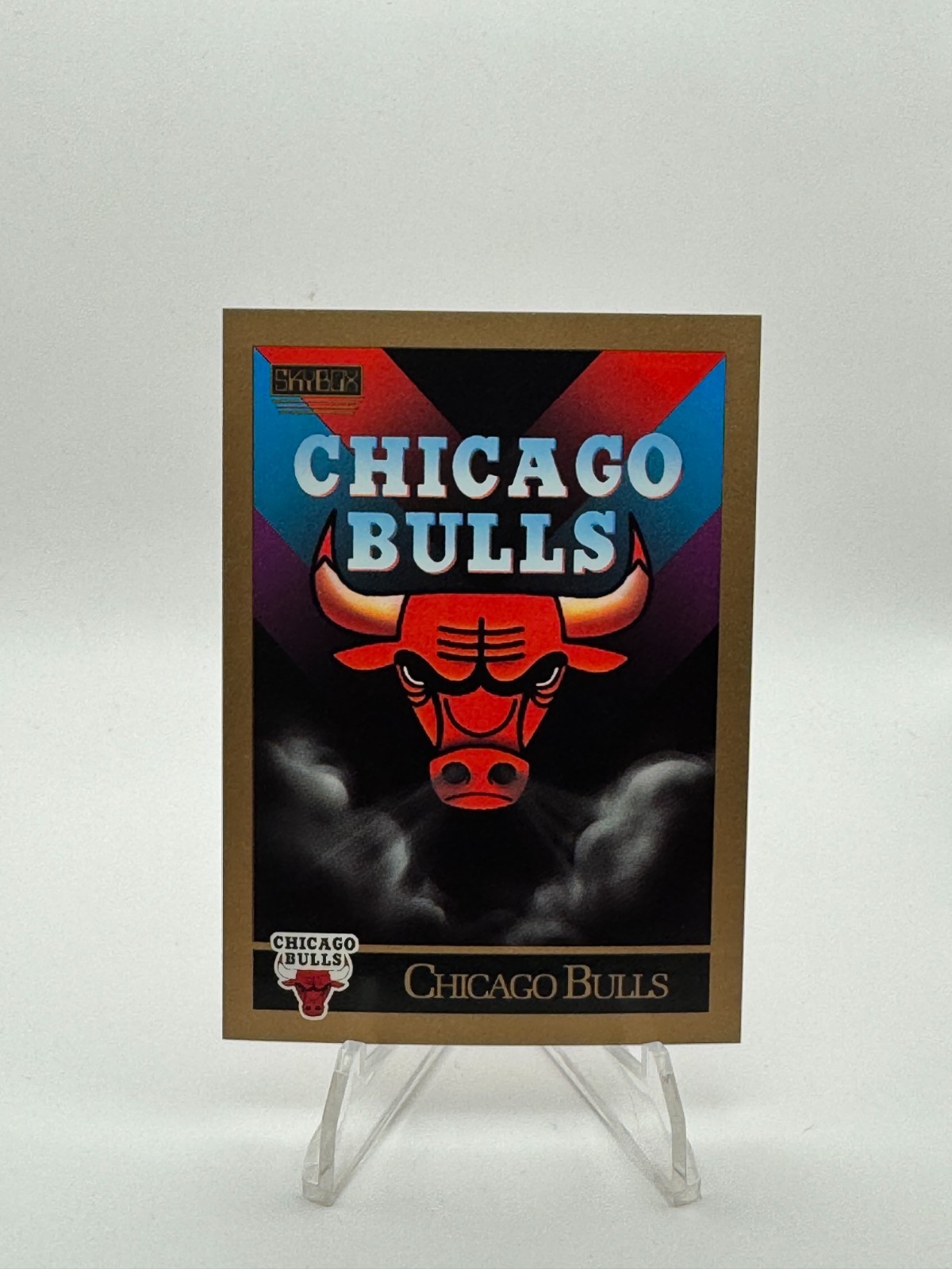 1990-91 Chicago Bulls Team [Base] #331 Base Set 1990-91 Skybox