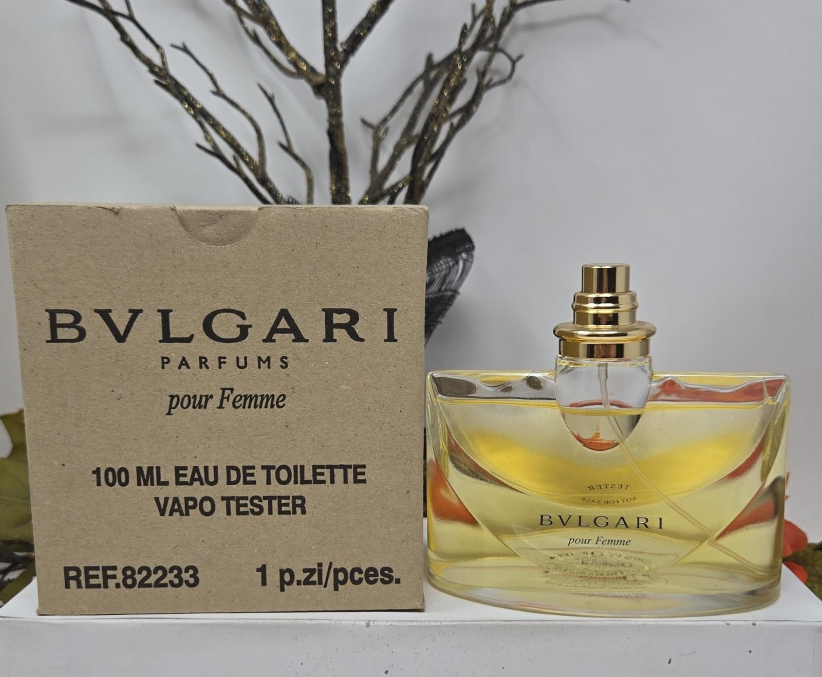 Bvlgari Pour Femme 3.4oz Eau de Toilette Floral Tester for Women Bvlgari Pour Femme 3.4oz Eau de Toilette Floral Tester for Women