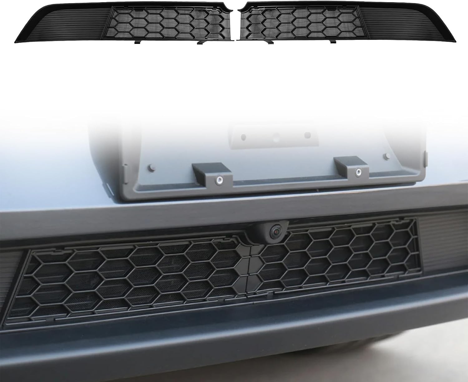Grille Mesh Inserts Removable Front Air Inlet for Tesla Model Y 2025-2026 Grille Mesh Inserts Removable Front Air Inlet for Tesla Model Y 2025-2026