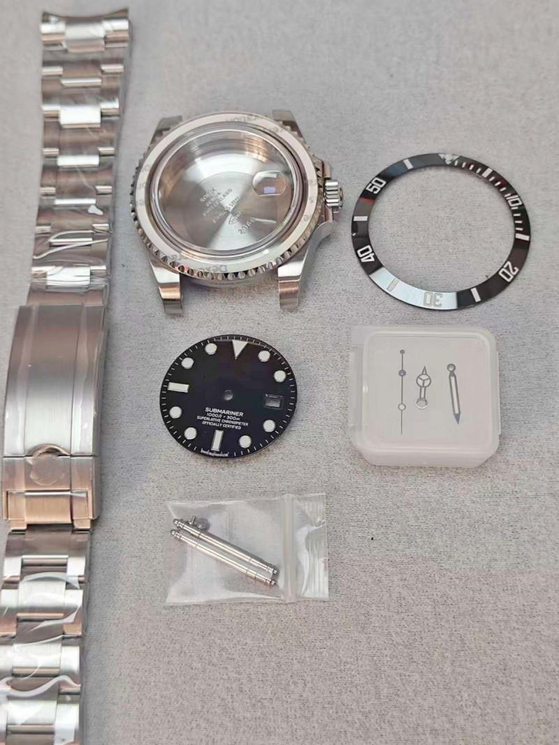 DIY 40mm/41mm Stainless steel Watch case kit For 2824 3135 3235 Accessories DIY DIY 40mm/41mm Stainless steel Watch case kit For 2824 3135 3235 Accessories DIY