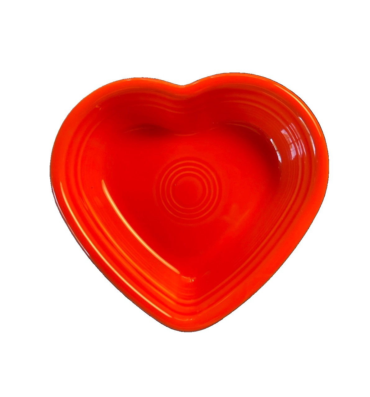 NWT Fiesta Small 6” POPPY HEART Shaped Bowl-Retired
